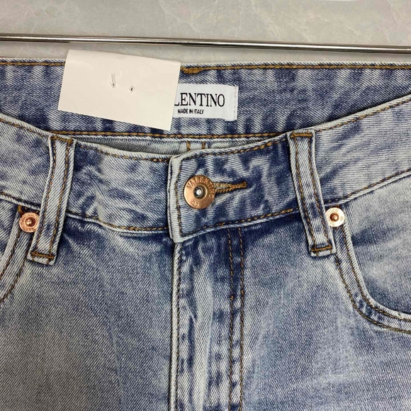 Men's high-end jeans imported custom cotton - Picture 4 of 5